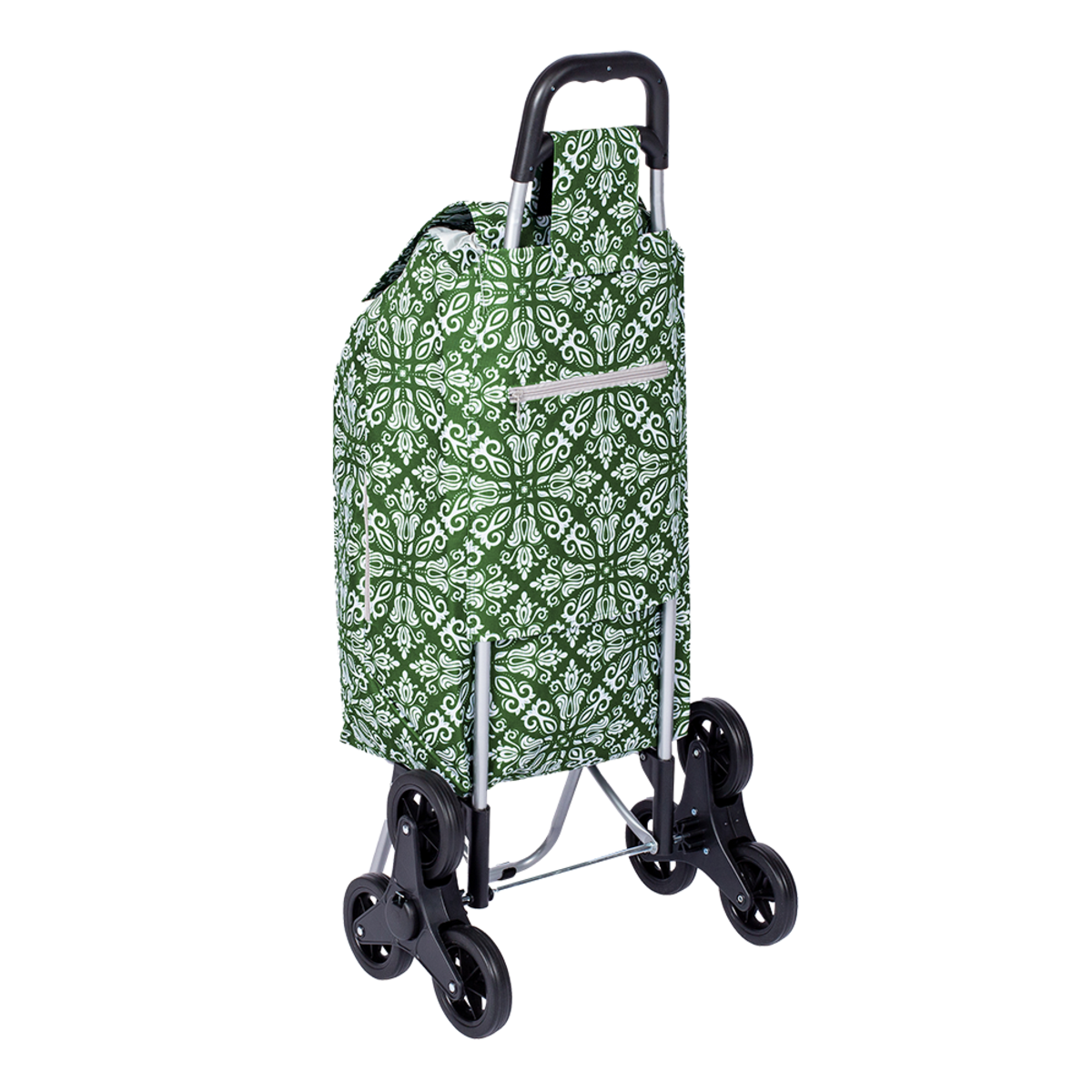 Sachi Summit Stair Climber Shopping Trolley Bohemian Greenrear