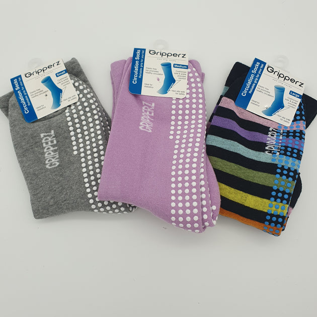 Circulation Grip Socks