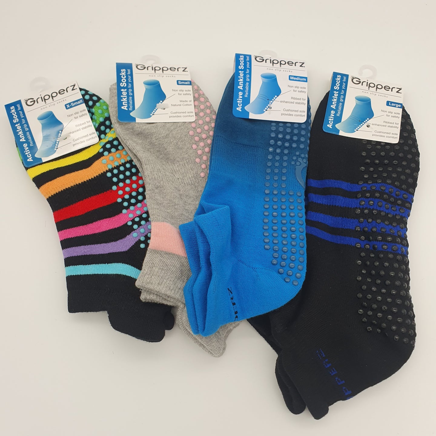 Gripperz anklet grip socks