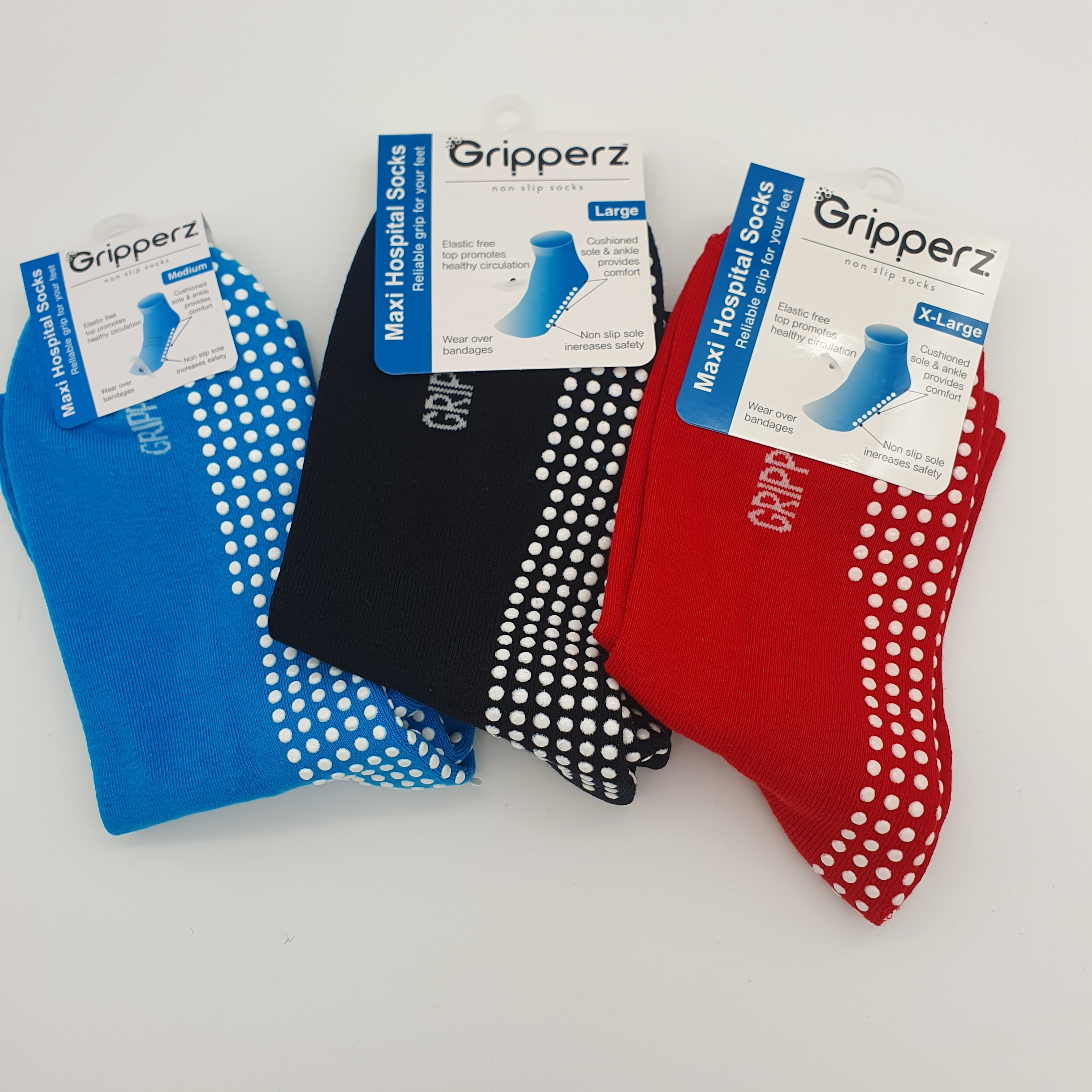 Maxi Hospital Grip Socks