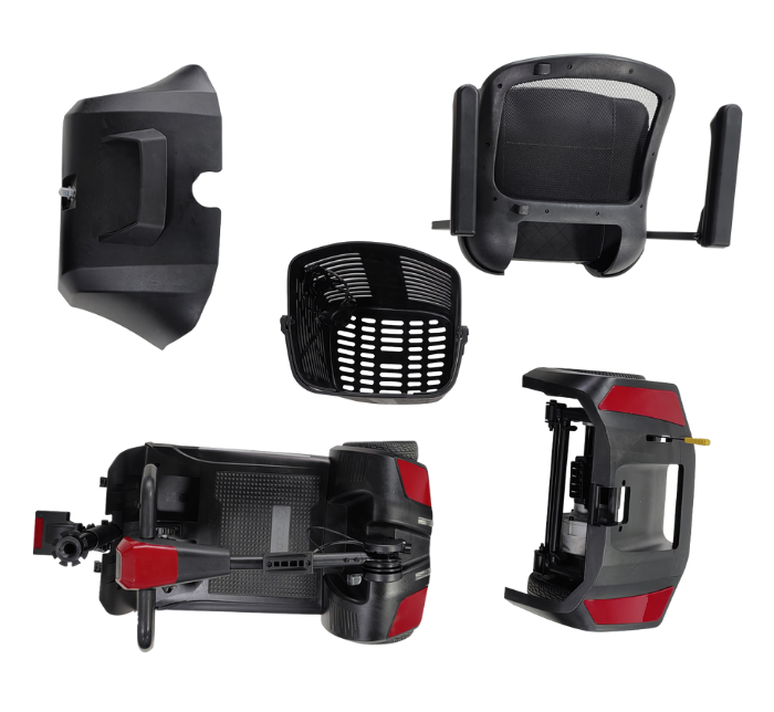 Bandit Zero Turn Mobility Scooter BANZRED easy Pull Apart 