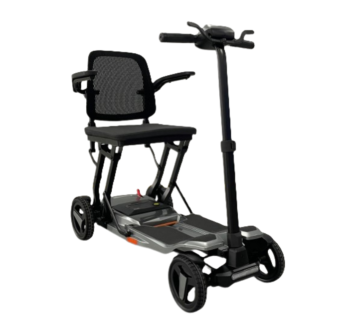 Go Lite Pro Folding Mobility Scooter, Lightweight 15kg Travel Scooter