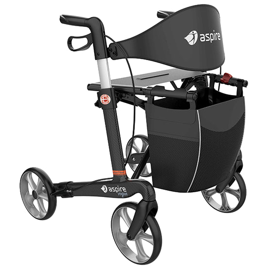 WAF705350 Aspire Vogue Carbon Fibre Walker Rollator