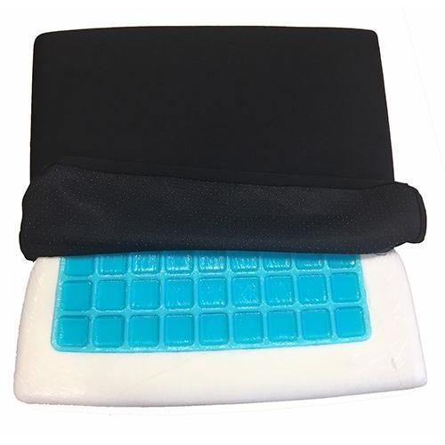 Gel cushion with memory foam internal
