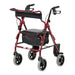 Days 2 in 1 Transit Walker Rollator Red