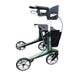 MIO Carbon Fibre Rollator lightweight foldable mobility walker with seat and storage bag for seniors, aged care users and NDIS participants.