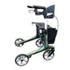 MIO Carbon Fibre Rollator lightweight foldable mobility walker with seat and storage bag for seniors, aged care users and NDIS participants.