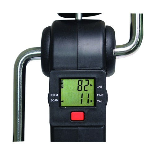 pedal exerciser display